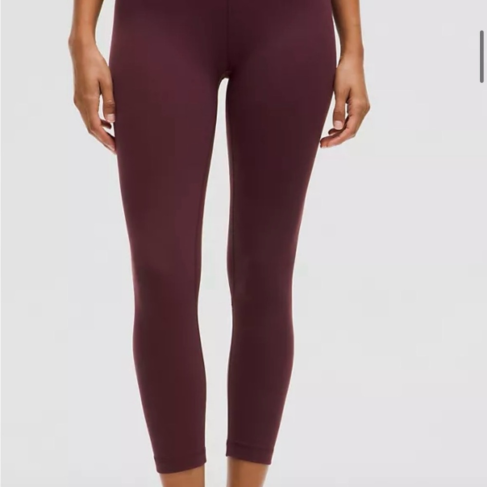 Lululemon Garnet Align High-Rise Crop